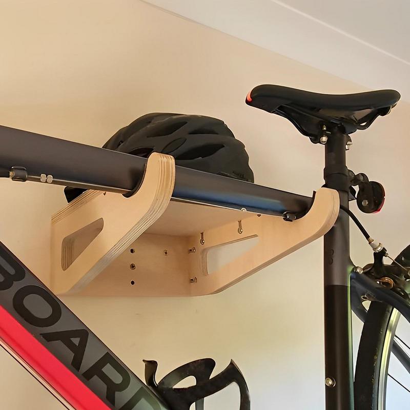 Cycling Gear Wall Mount - Bike Wall Rack Road Mountain Bicycle