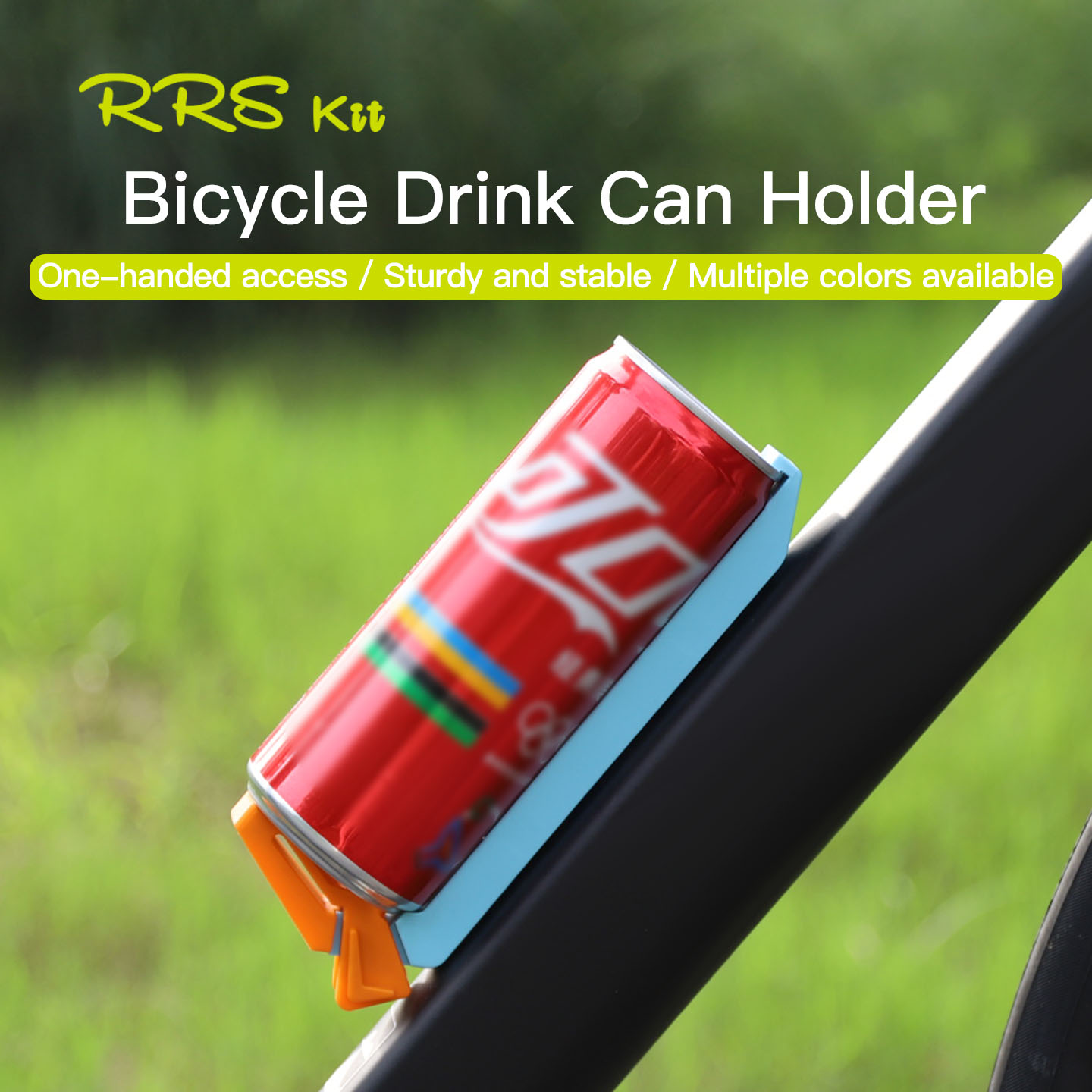 Cycling Gear Organizer - RRSKIT Bicycle Drink Can Holder Easy