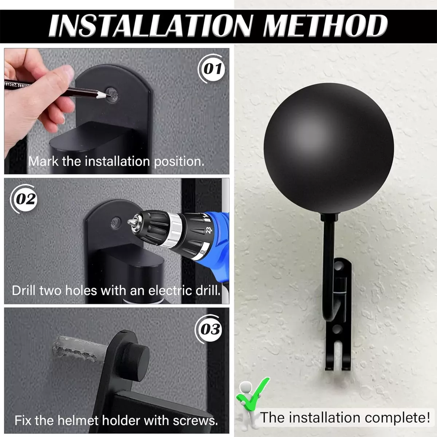 Wall Mount Motorcycle Helmet R – Cycling Gear Wall Mount recenzja i cena