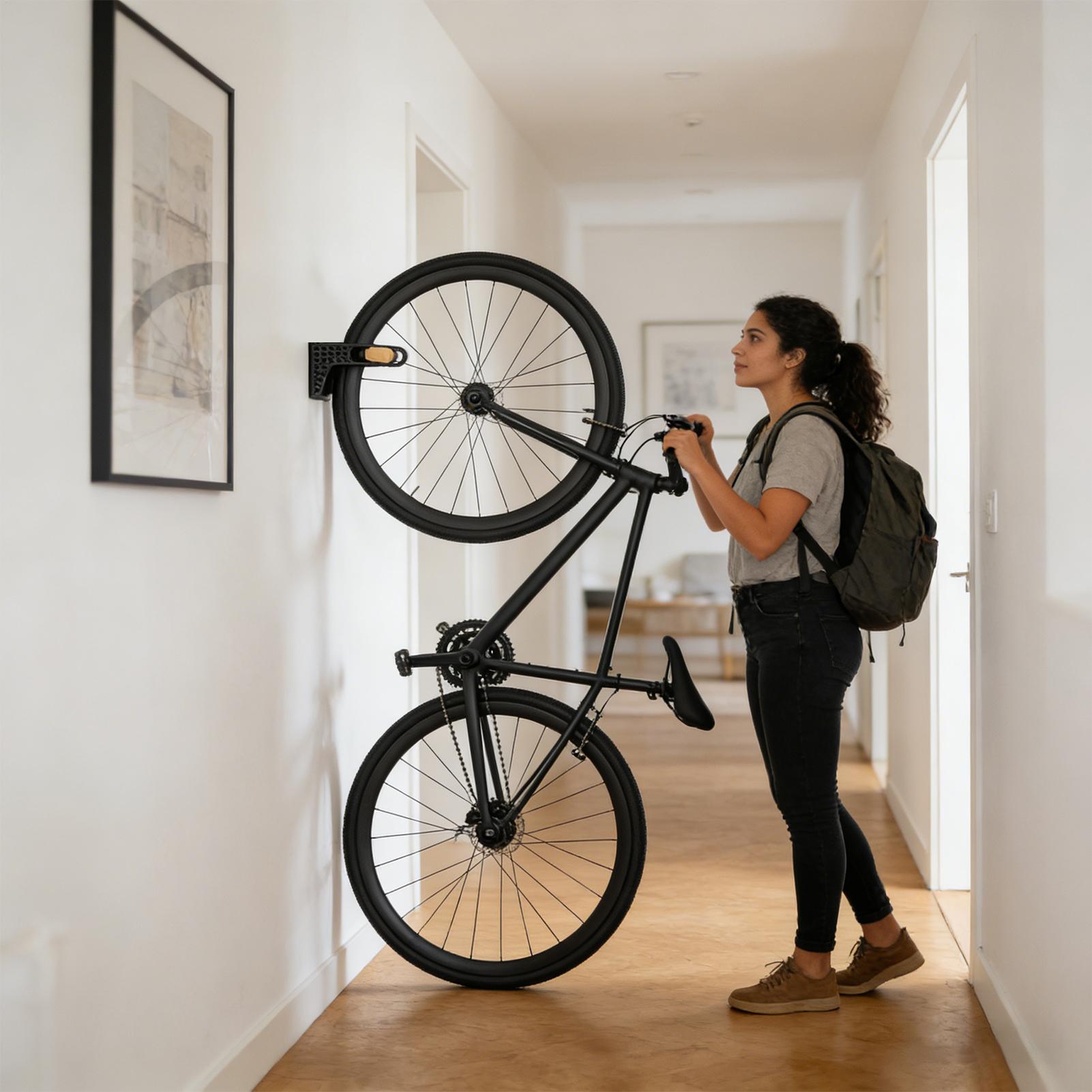 Road Bike Hanging Rack Wall Bi – Cycling Gear Wall Mount recenzja i cena