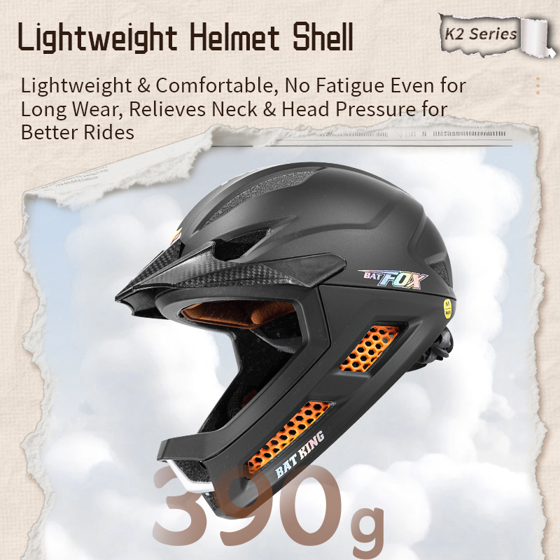 BATFOX Kids Full Face Cycling  – Cycling Safety Gear For Kids recenzja i cena