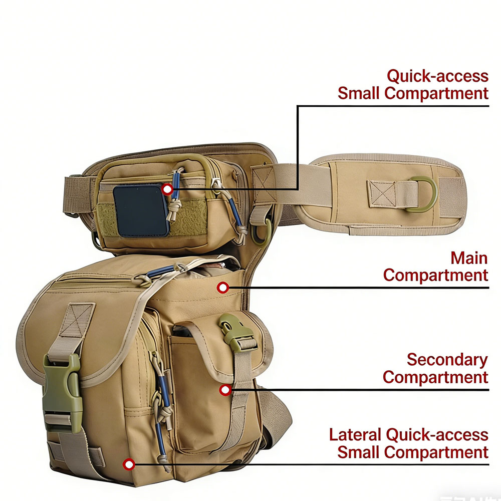 Tactical Drop Leg Bag Motorcyc – Cycling Gear Bag recenzja i cena