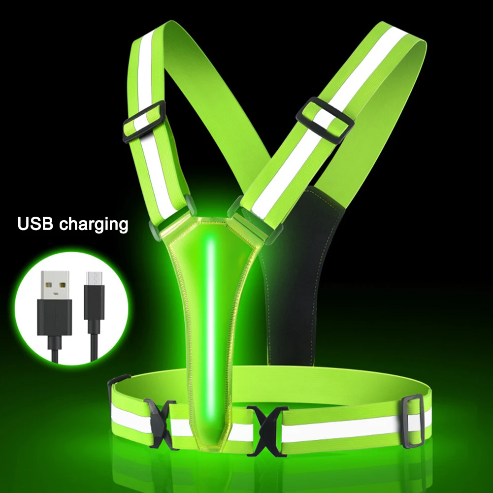 LED Running Vest USB Rechargea – Cycling Safety Gear For Kids recenzja i cena