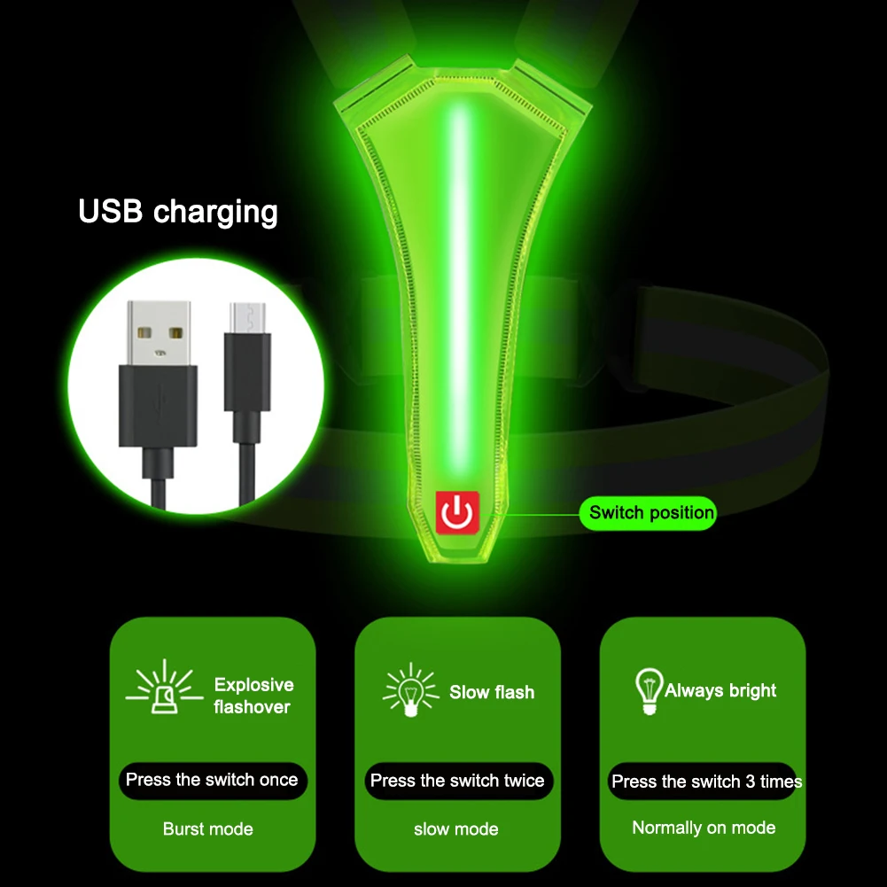 LED Running Vest USB Rechargea – Cycling Safety Gear For Kids recenzja i cena