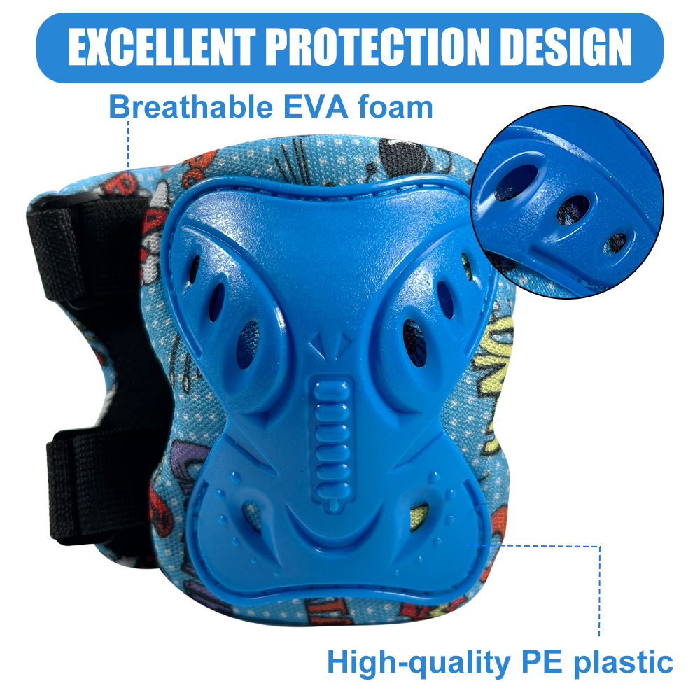 Kids Knee & Elbow Pads Set - P – Cycling Safety Gear For Kids recenzja i cena