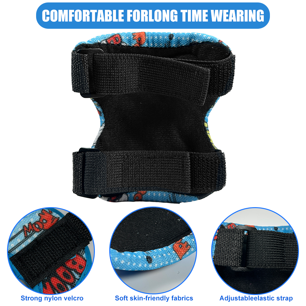 Kids Knee & Elbow Pads Set - P – Cycling Safety Gear For Kids recenzja i cena