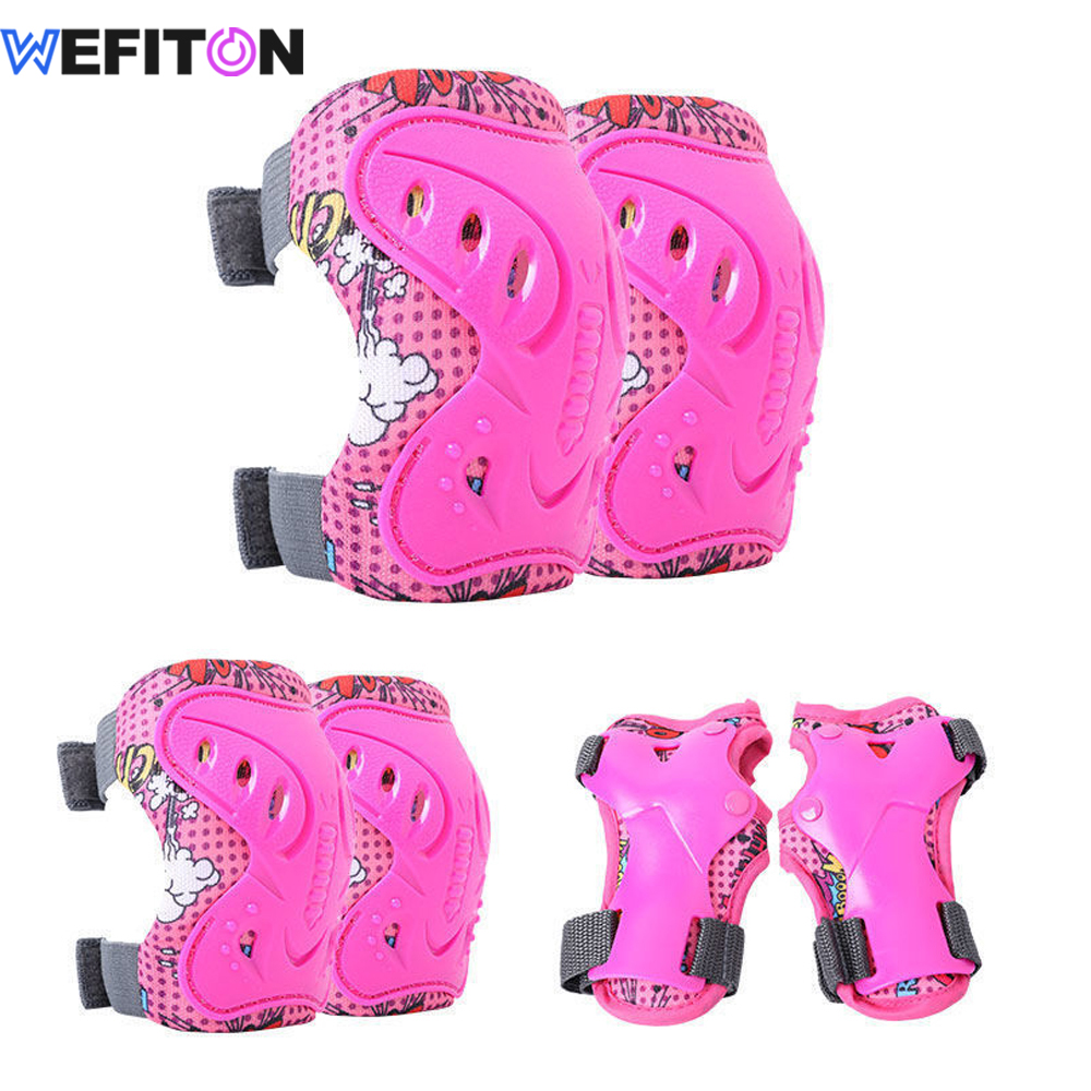 Kids Knee & Elbow Pads Set - P – Cycling Safety Gear For Kids recenzja i cena