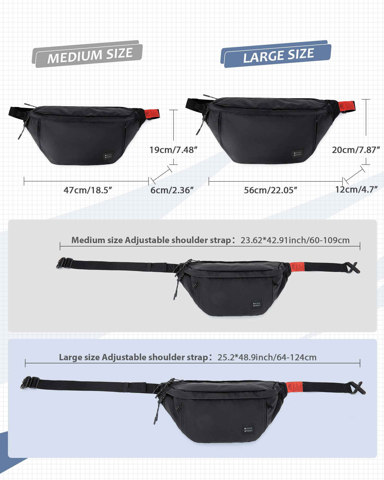 Crossbody Bags for Men,Anti Th – Cycling Gear Bag recenzja i cena