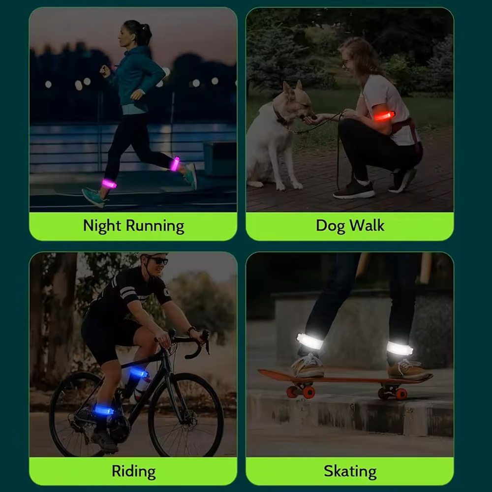 LED Running Armband LED Wristb – Cycling Safety Gear For Kids recenzja i cena