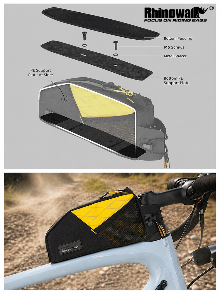 Rhinowalk Bike Top Tube Bag 1. – Cycling Gear Organizer recenzja i cena