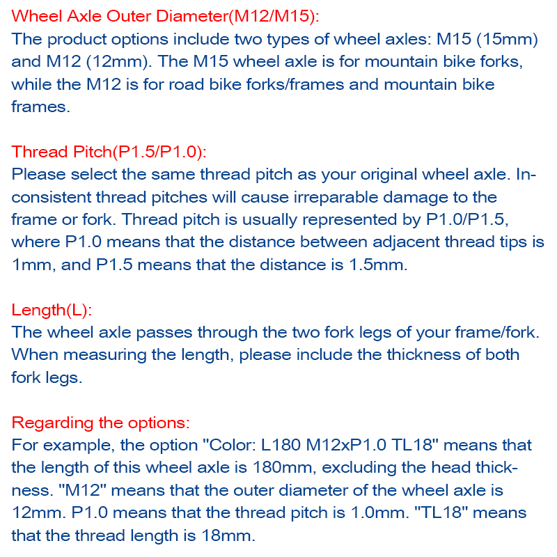 Thru Axle Skewers For MTB Road – Quick Release Skewer recenzja i cena
