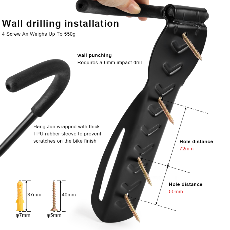 Bicycle Stand Wall Mount Holde – Cycling Gear Wall Mount recenzja i cena