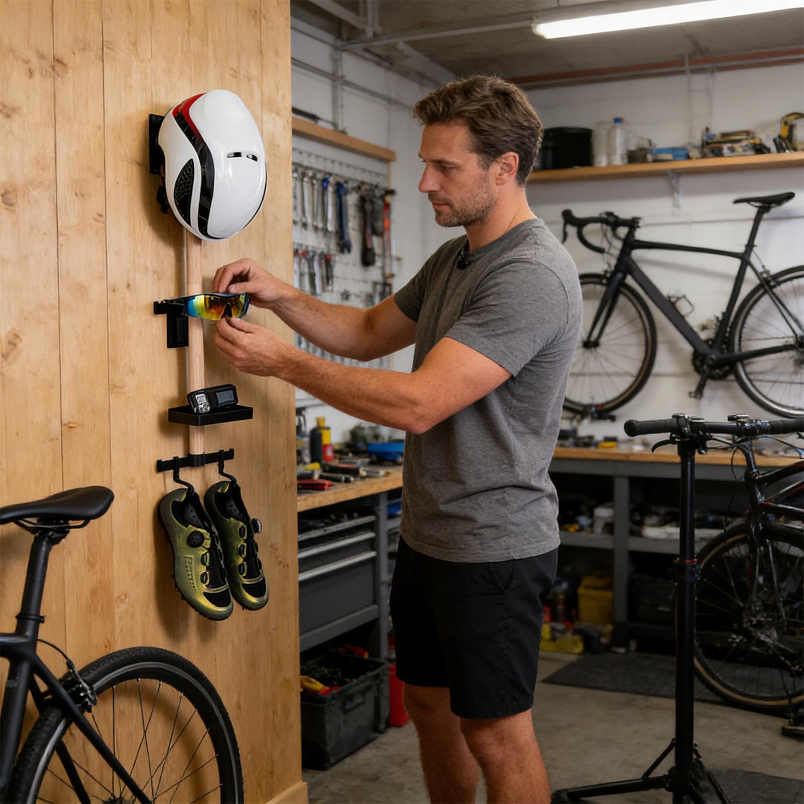 Vertical Cycling Gear Organize – Cycling Gear Wall Mount recenzja i cena