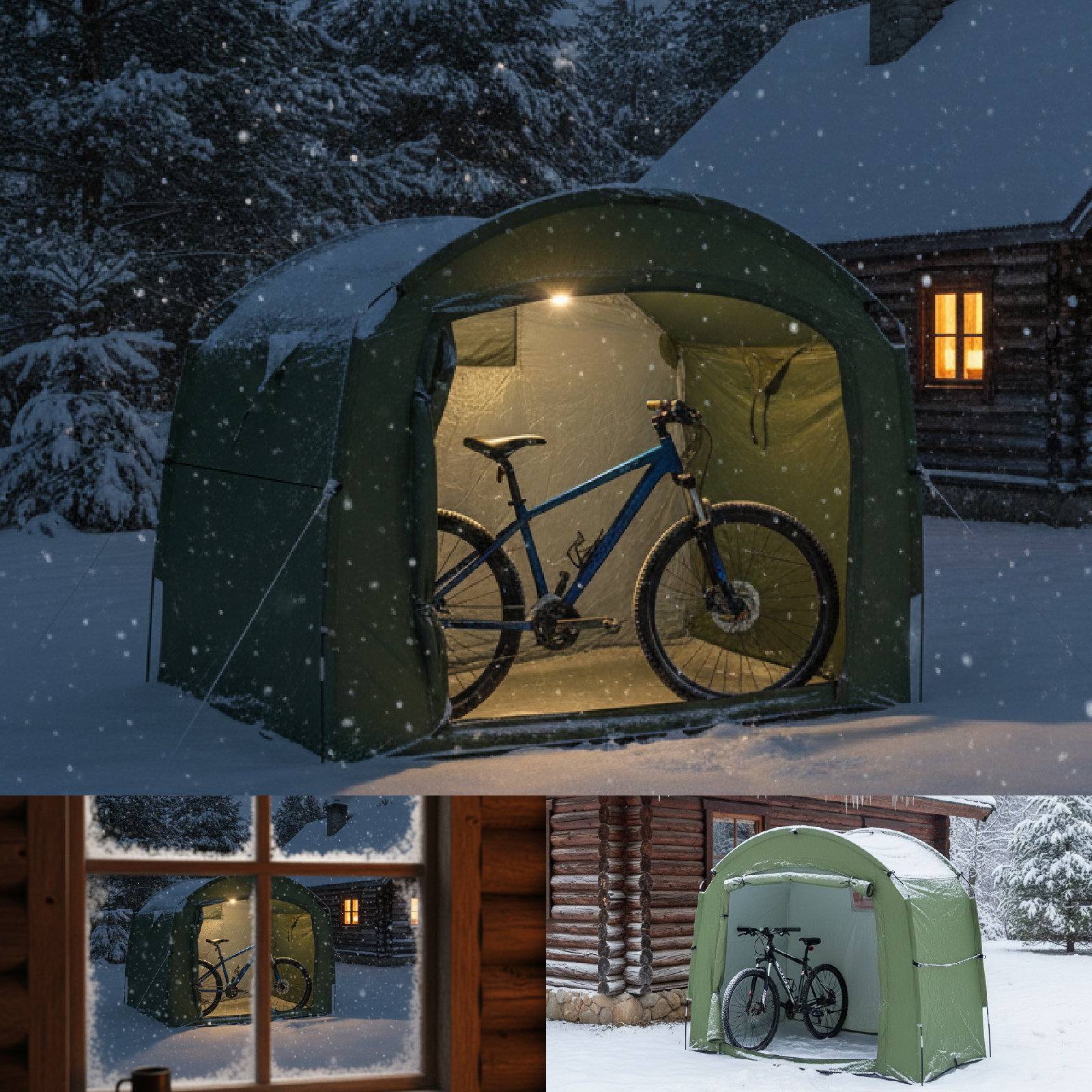 Portable Outdoor Bike Shelter  – Cycling Gear Bag recenzja i cena