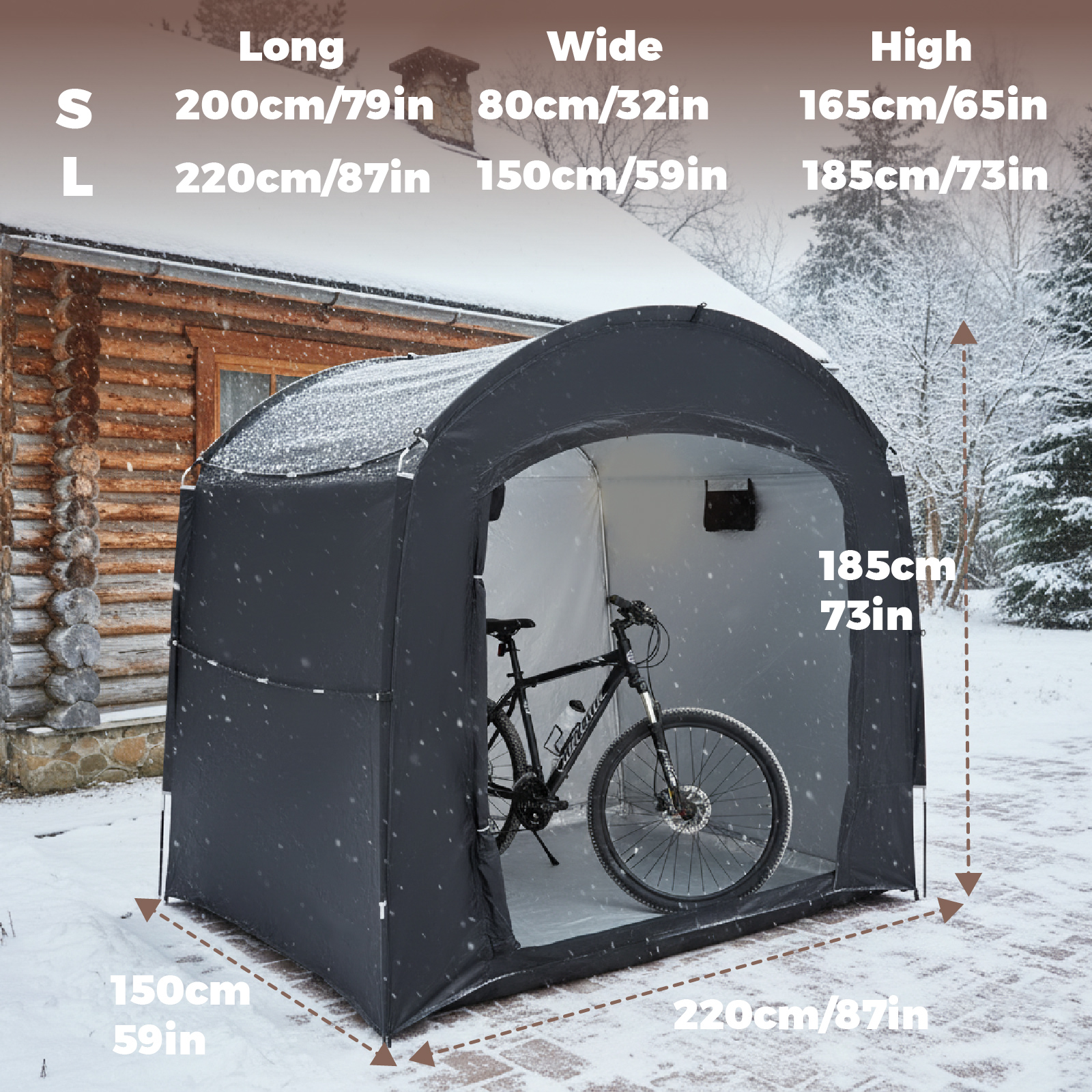 Portable Outdoor Bike Shelter  – Cycling Gear Bag recenzja i cena