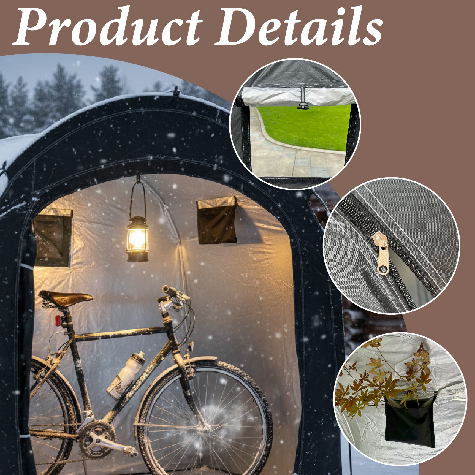 Portable Outdoor Bike Shelter  – Cycling Gear Bag recenzja i cena
