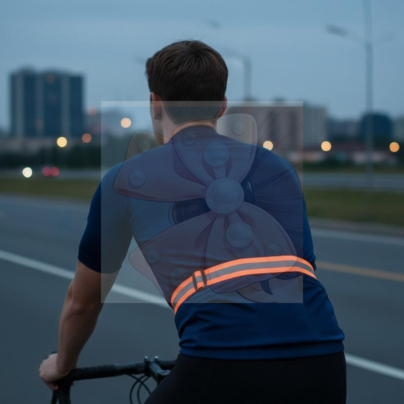 Adjustable Elastic Reflective  – Cycling Safety Gear For Kids recenzja i cena