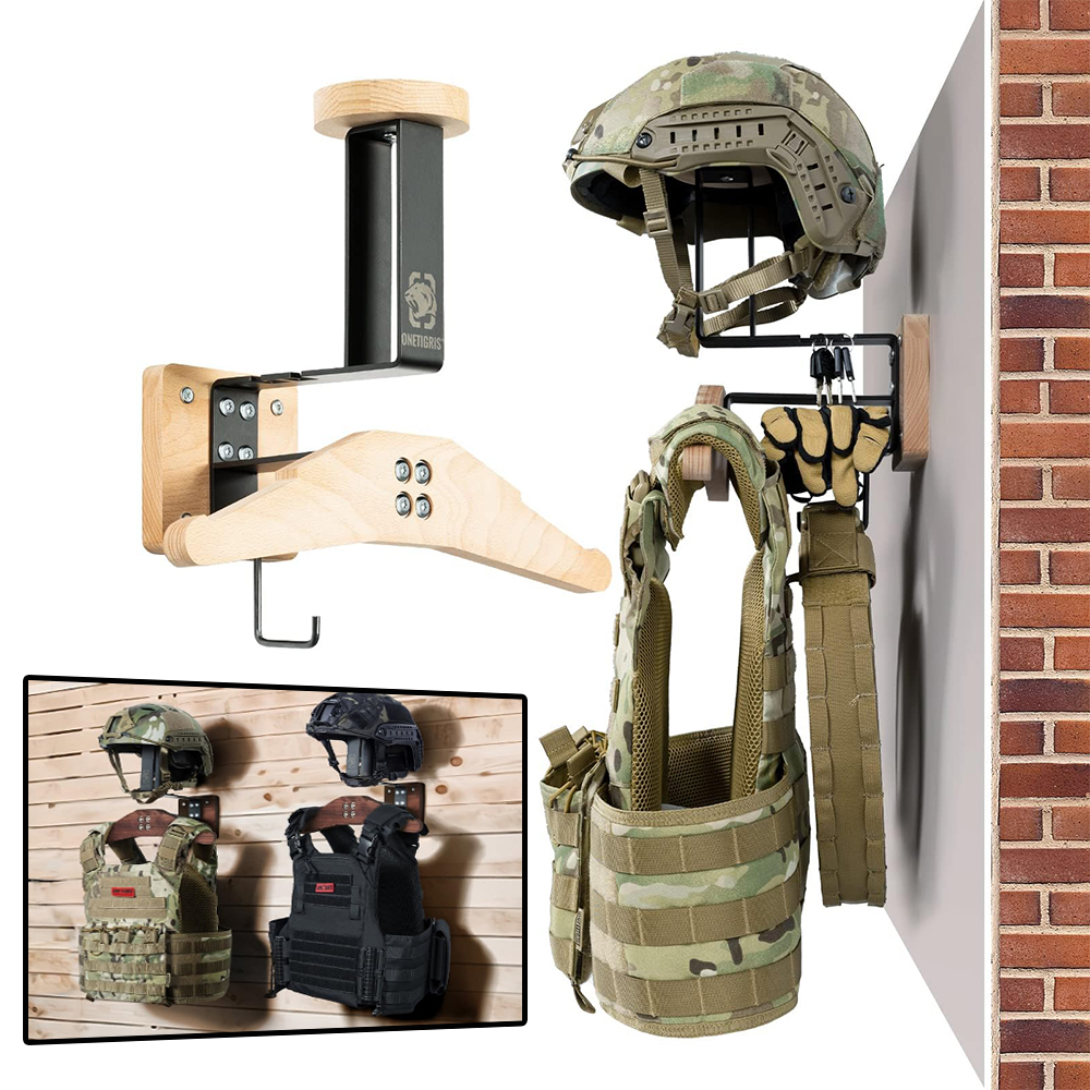 Motorcycle Helmet Holder Wall  – Cycling Gear Wall Mount recenzja i cena