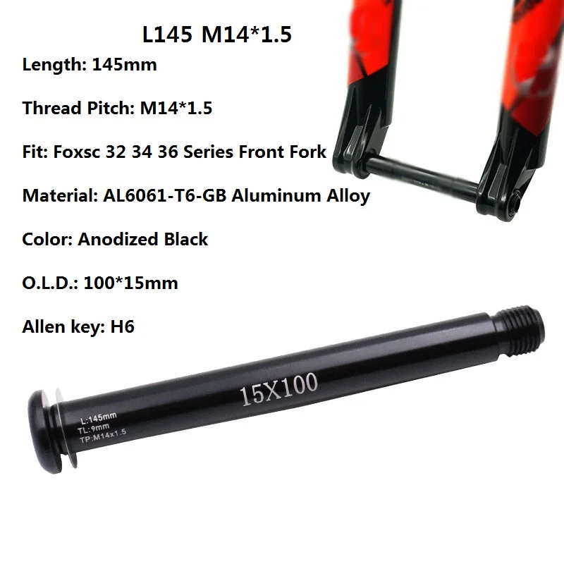 Bicycle Thru Axle 100/110 Wide – Quick Release Skewer recenzja i cena