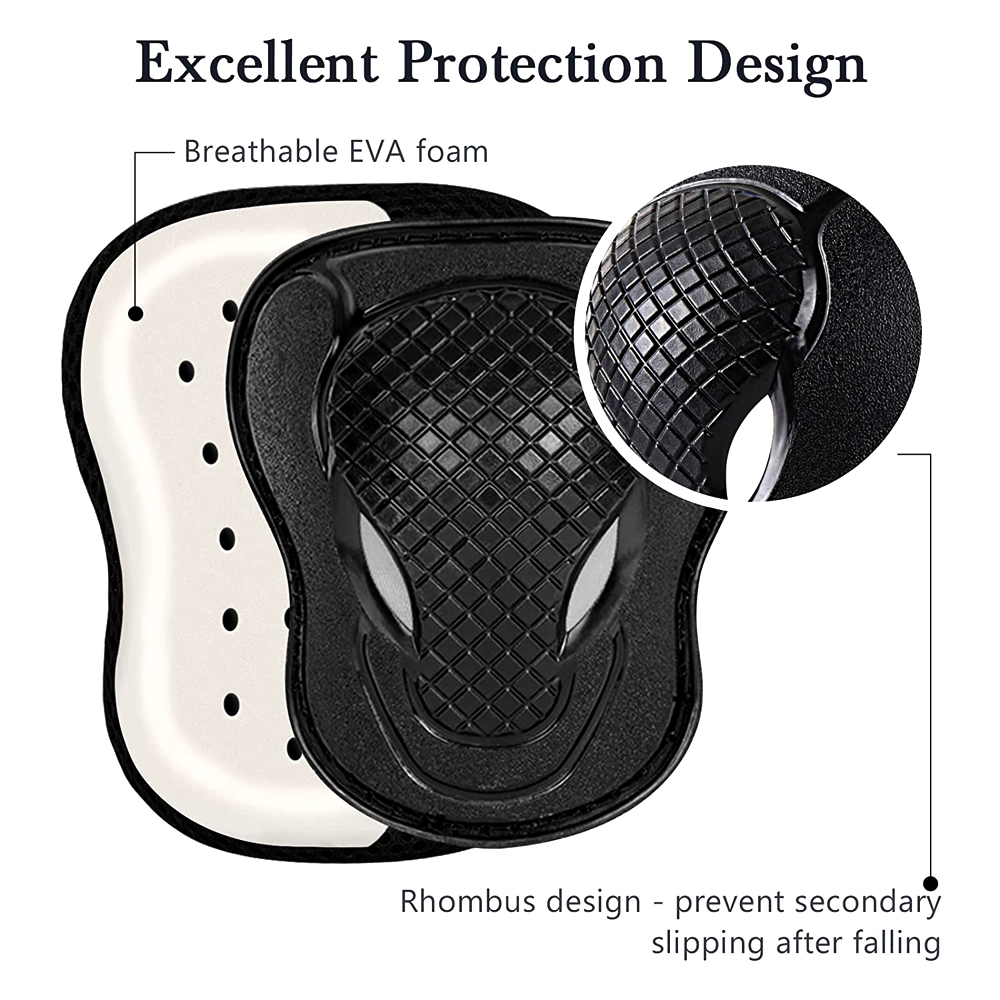 GOMOREON 6Pcs/Set Kids Safety  – Cycling Safety Gear For Kids recenzja i cena