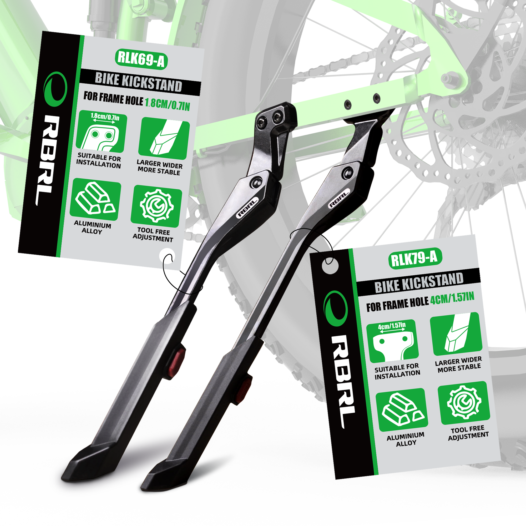 RBRL Bicycle Kickstand Adjusta – Bicycle Kickstand recenzja i cena