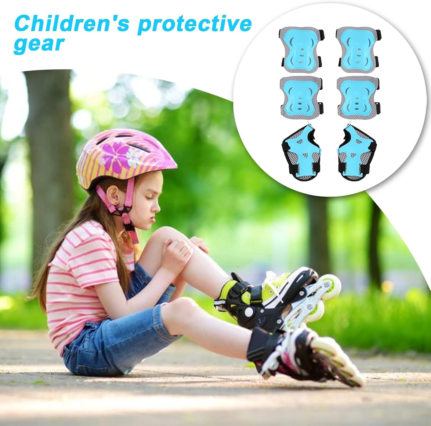 Kids Knee Pads Elbow PadsSet w – Cycling Safety Gear For Kids recenzja i cena