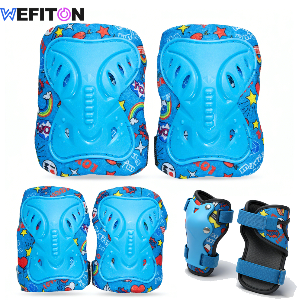 Kids Knee Elbow Pads Wrist Gua – Cycling Safety Gear For Kids recenzja i cena