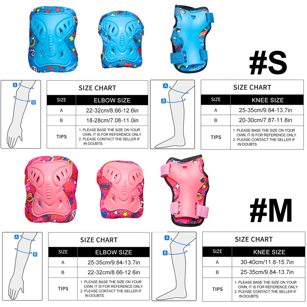 Kids Knee Elbow Pads Wrist Gua – Cycling Safety Gear For Kids recenzja i cena