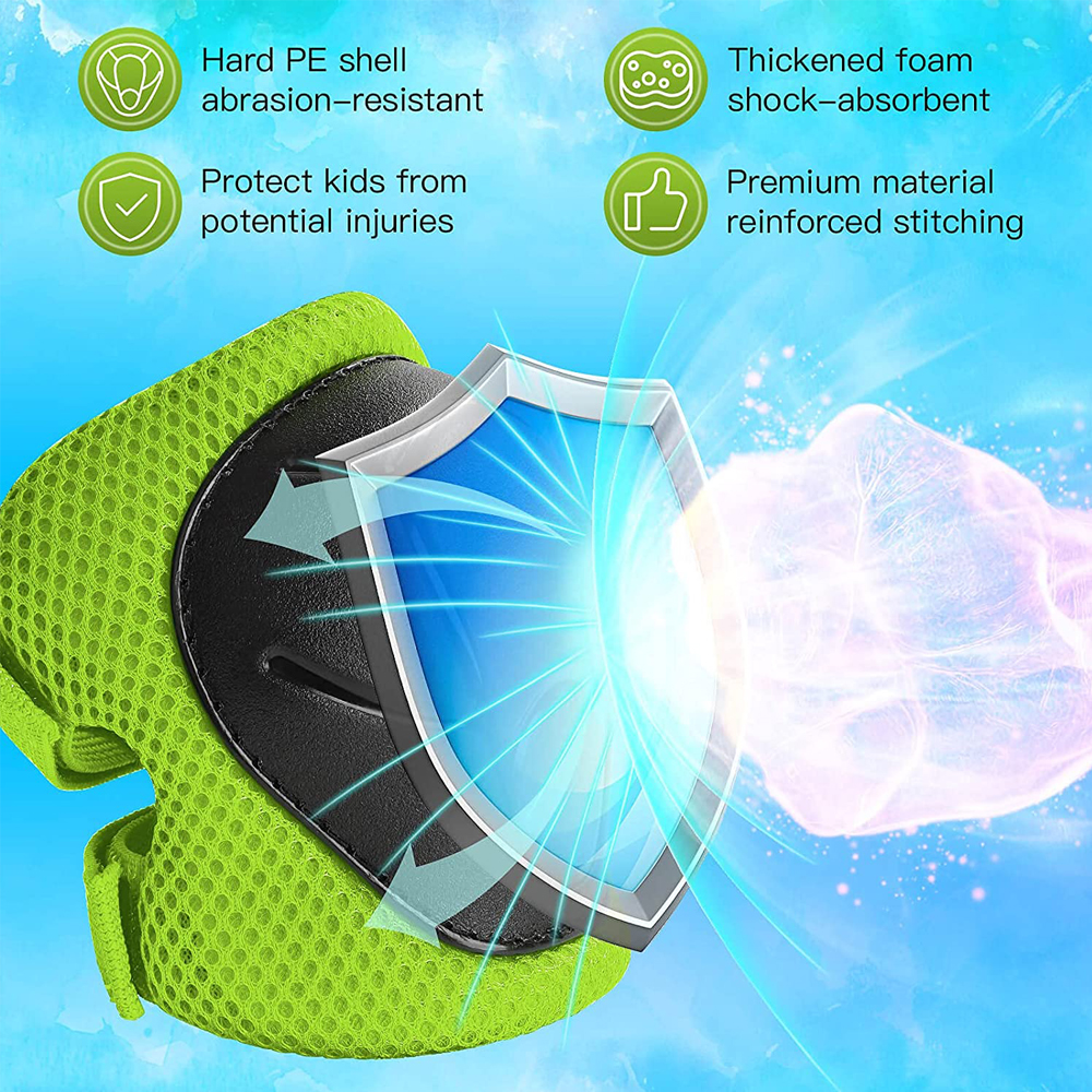 6pcs Protective Gears Set for  – Cycling Safety Gear For Kids recenzja i cena