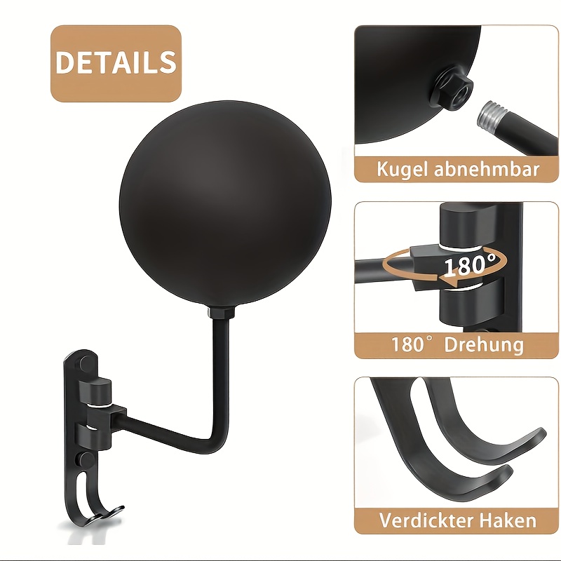 180° Rotary Motorcycle Helmet  – Cycling Gear Wall Mount recenzja i cena